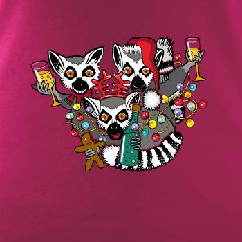 Vianočné lemuríky (Pecka design)