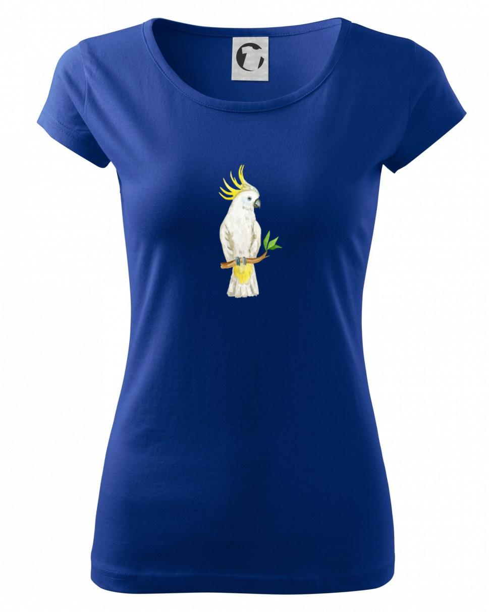 Papagáj Kakadu kreslený Papagáj Kakadu kreslený