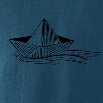 Letná romantika - papierová loďka