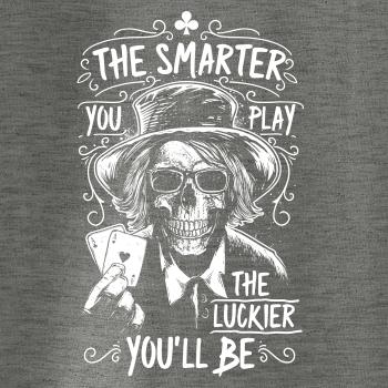 Lucky poker player Lucky poker player