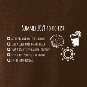 Summer 2019 to do list
