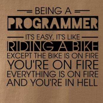 Being a programmer - bike