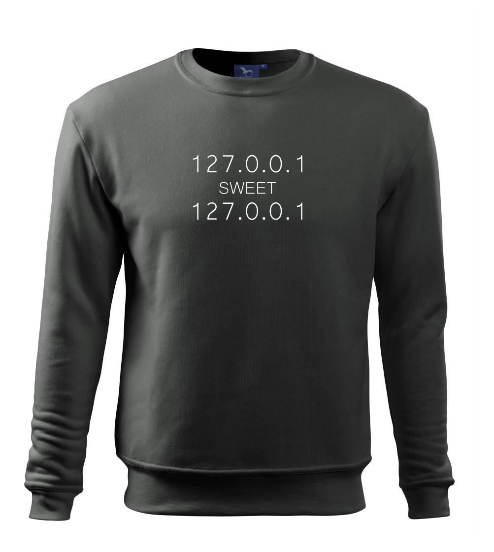 Tričká pre ajťákov - 127.0.0.1 sweet - Mikina Essential pánska