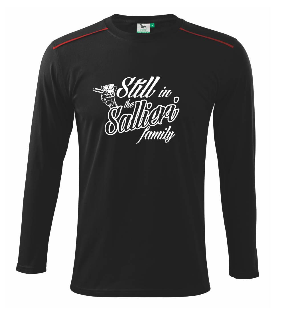Tričká pre ajťákov - Still In The Sallieri Family - Tričko s dlhým rukávom Long Sleeve