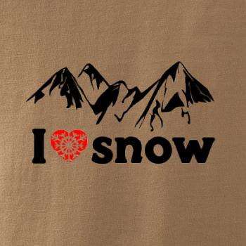 I love snow hory I love snow hory