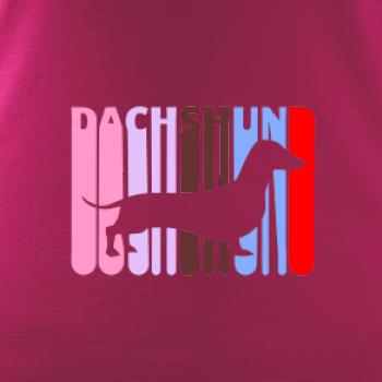 Jazvečík Roztečený nápis