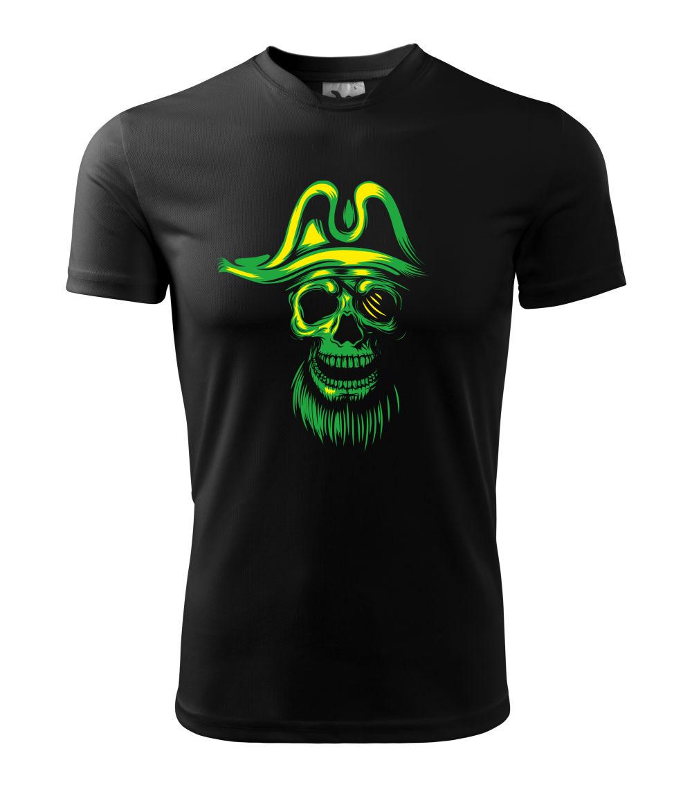 Green Pirate skull Green Pirate skull