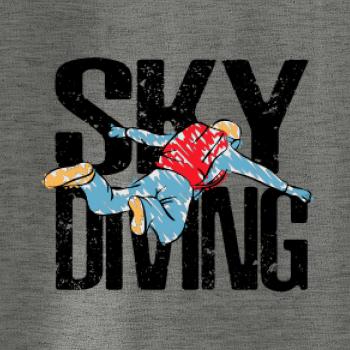 Skydiving nápis