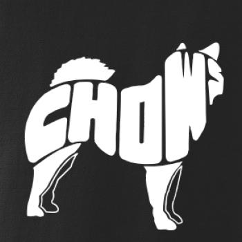 Čau Čau - nápis v tele Čau Čau - nápis v tele