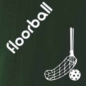 Floorball nápis šikmo Floorball nápis šikmo