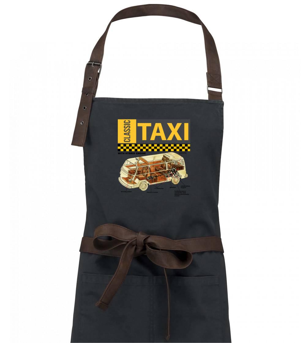 Vtipné tričká do práce - Classic taxi - Zástera Vintage
