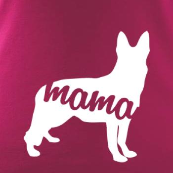 Nemecký ovčiak mama obrys