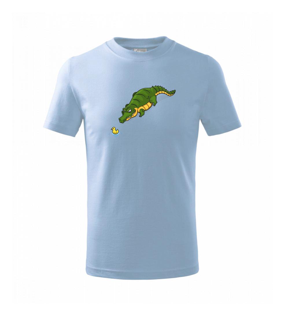 Krokodíl zelený s kačičkou
