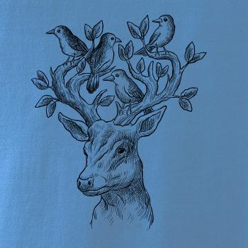 Jeleň ochranca prírody