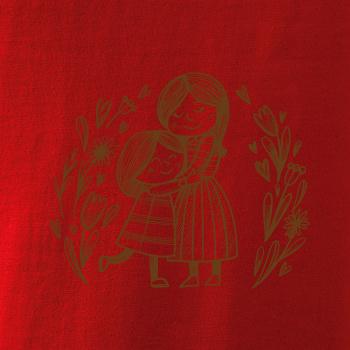 Matka a dcera v objetí