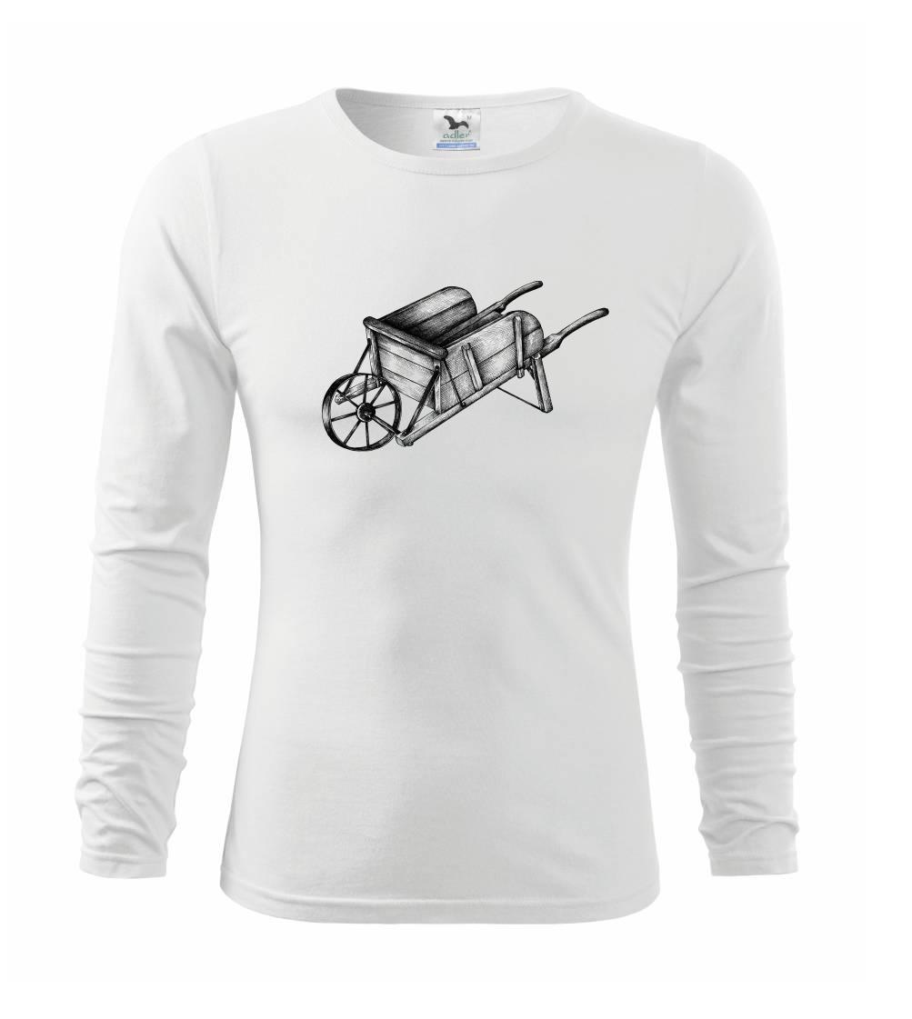 Poľnohospodárske tričká - Traagača kreslené - Tričko detské Long Sleeve