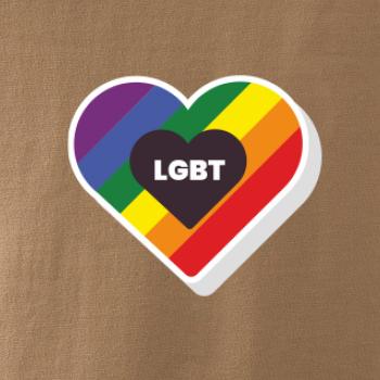 LGBT srdce dúhové LGBT srdce dúhové