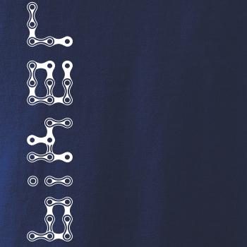 Biker nápis na výšku řetěz