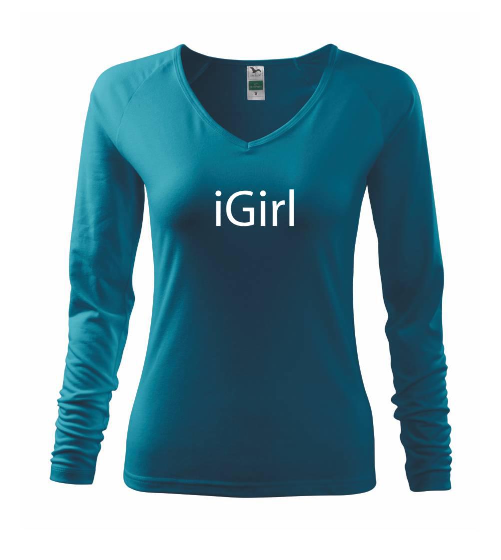 Tričká pre ajťákov - iGirl - Tričko dámske Elegance
