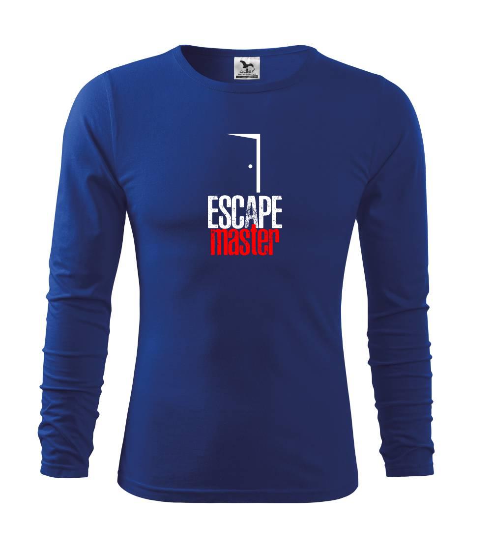 Tričko na únikovú hru - Escape master - Tričko detské Long Sleeve