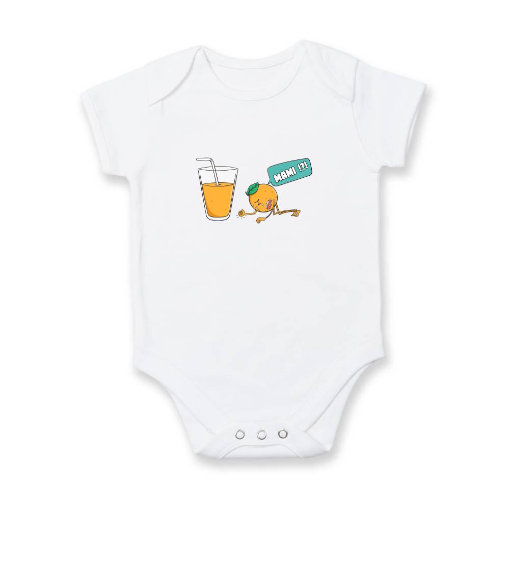 Grafické tričká - Pomaranč juice - Body dojčenské s krátkym rukávom