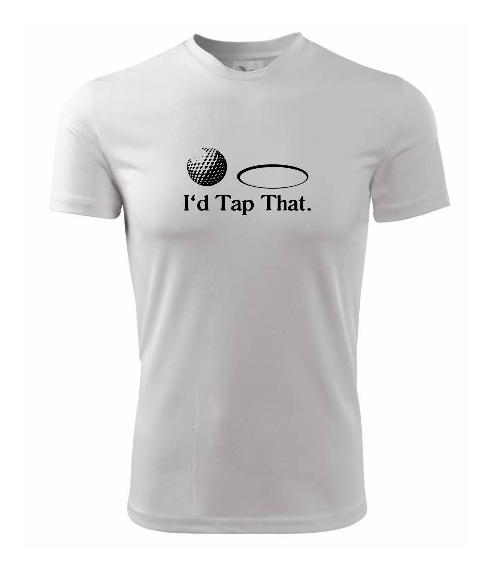 Tričká na golf - Golf - I'd tap that - Pánske tričko Fantasy športové