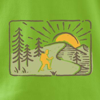 Nordic walking v prírode