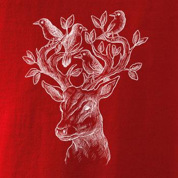 Jeleň ochranca prírody