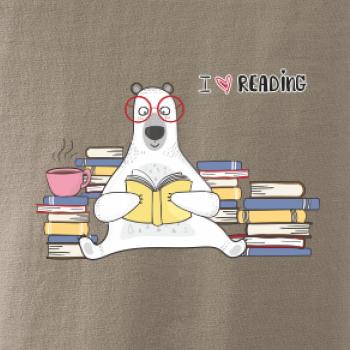 I love reading medveď