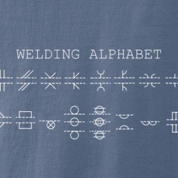 Zvárač - Welding alphabet
