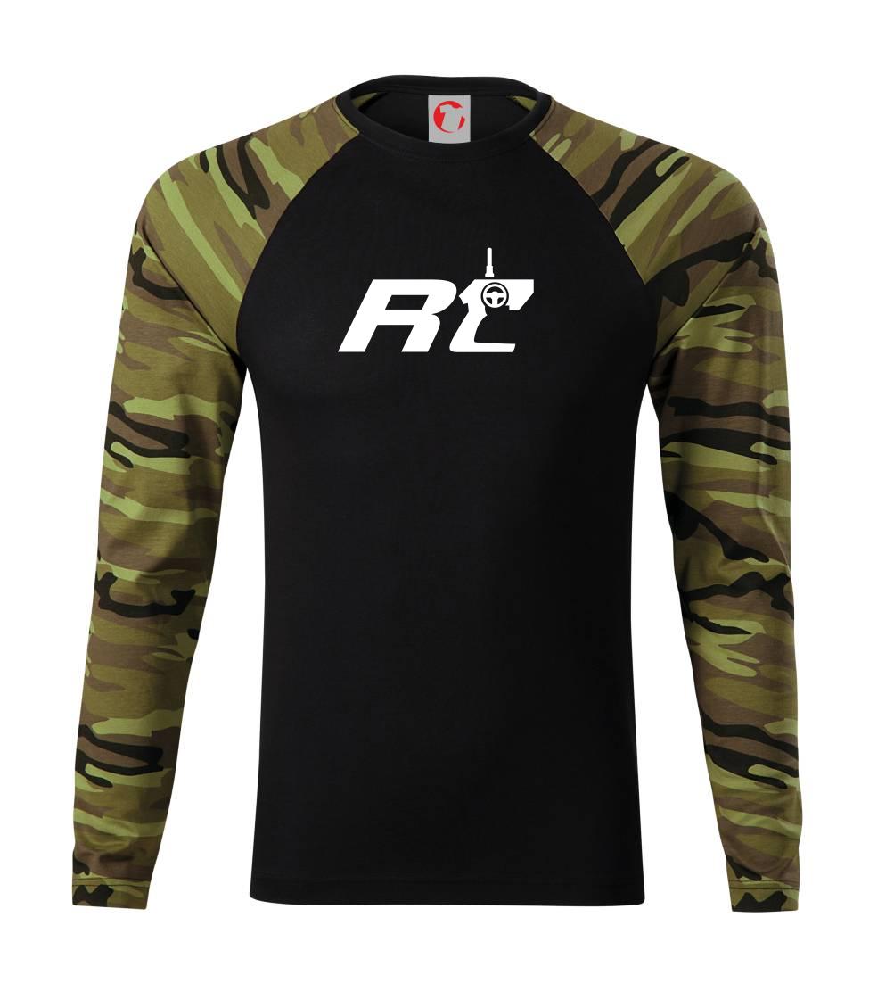 Tričká pre modelára - RC nápis ovládač - Camouflage LS