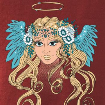 Anjel maľovaný - žena (Pecka design)