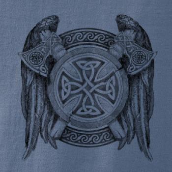 Keltský symbol a sekery Keltský symbol a sekery