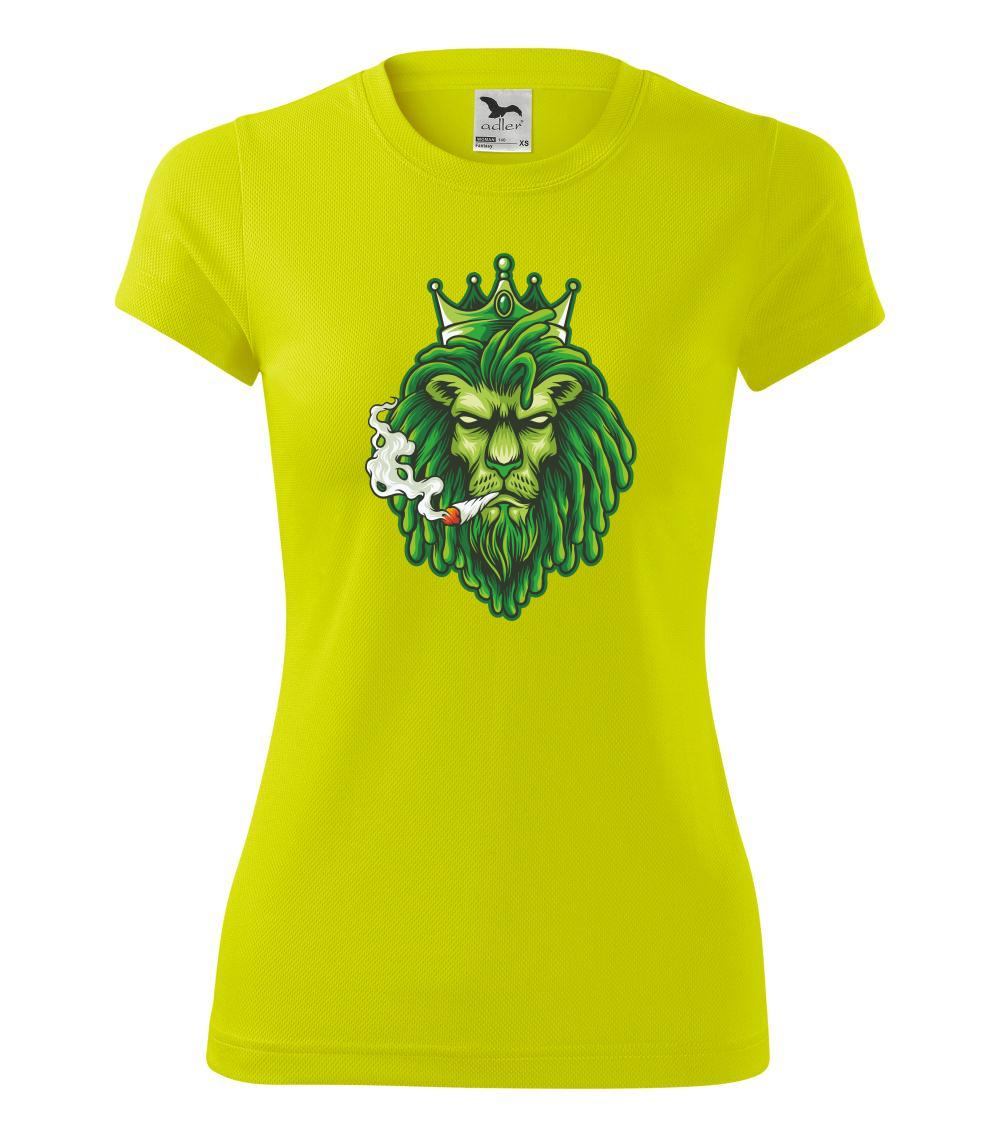 Zhulený lev zelený Zhulený lev zelený