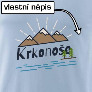 Kreslené hory - vlastné nápis