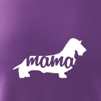 Jazvečík dlhosrstý mama obrys SK