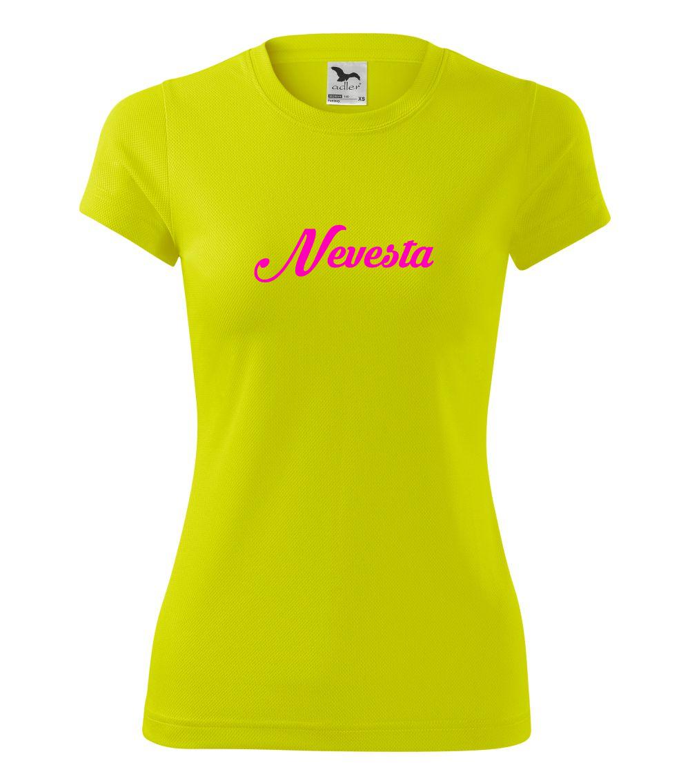 Nevesta nápis Nevesta nápis