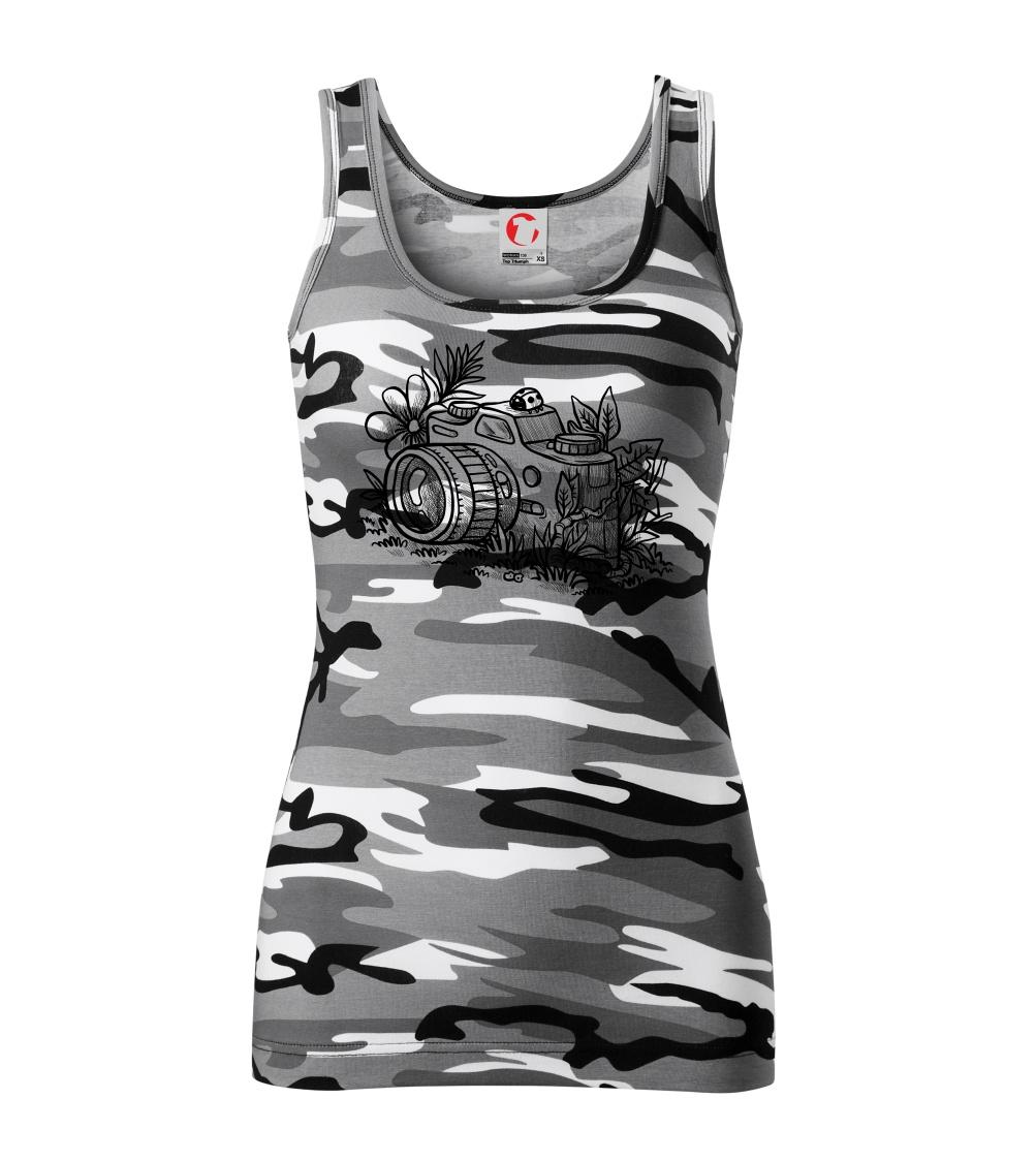 Foťák kreslený lienka Foťák kreslený lienka