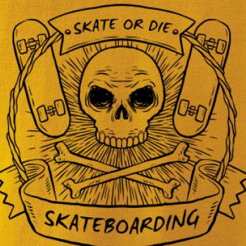 Ride or die skateboarding lebka