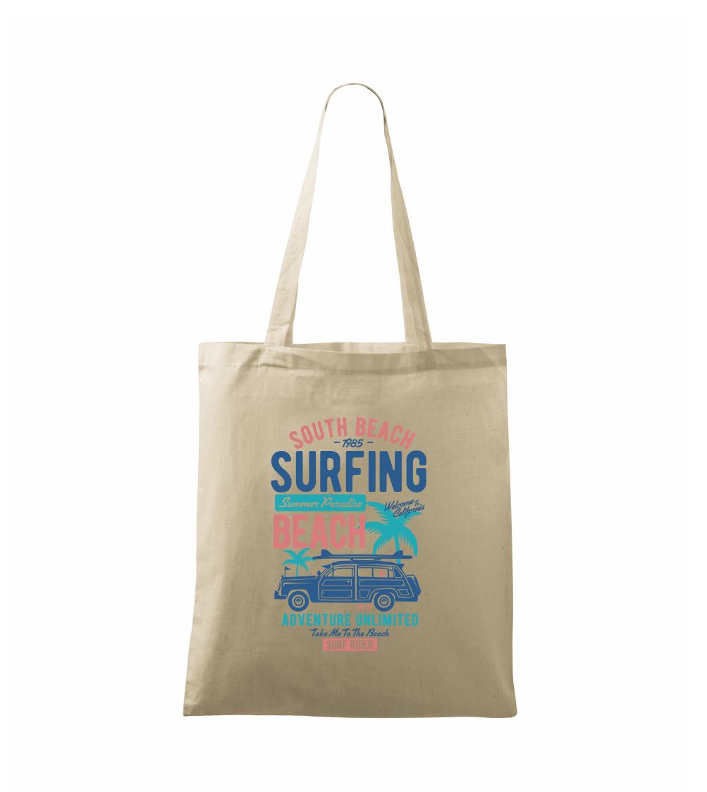 Surferske tričká - South Beach - Taška bavlnená