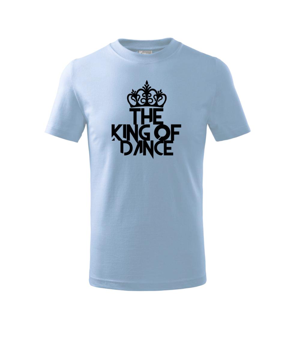 Hudobné tričká - King of Dance - Tričko detské bavlnené