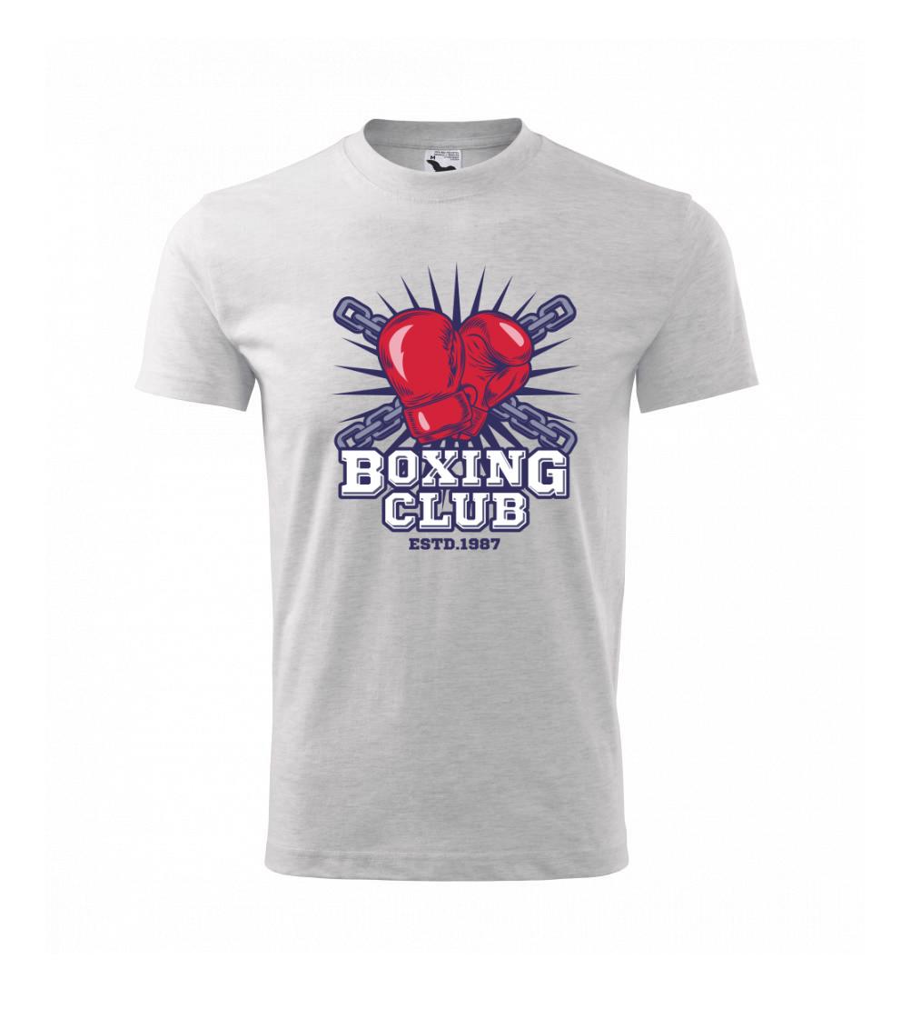 Tričká na box - Boxing club chain - Tričko detské bavlnené