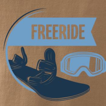 Freeride snowboard kruh Freeride snowboard kruh
