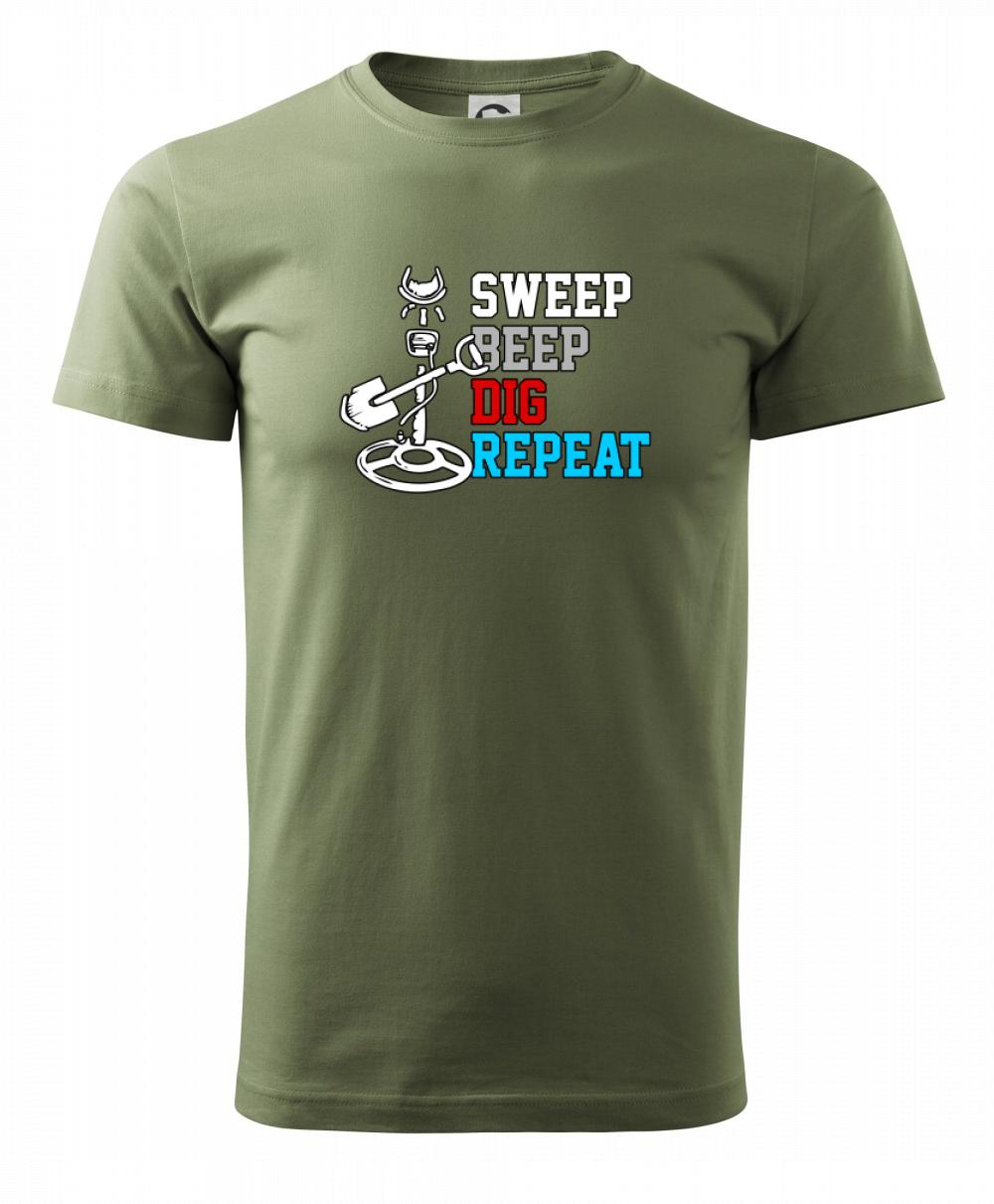 Sweep Beep Dig Repeat Sweep Beep Dig Repeat