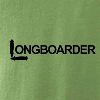 Longboarder nápis