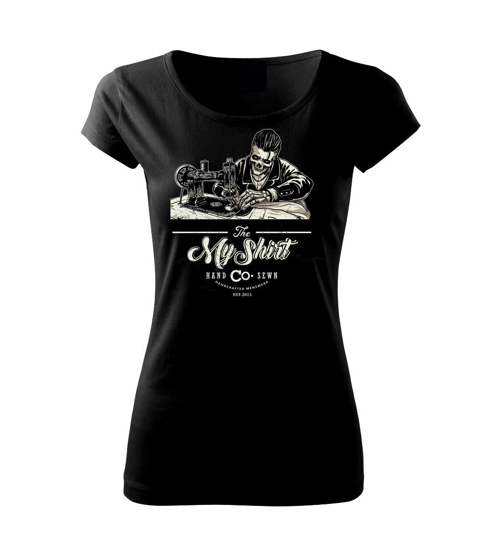 Vtipné tričká do práce - MyShirt Manufacture - Dámske tričko Pure