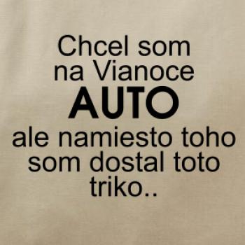 Chcel som na Vianoce auto