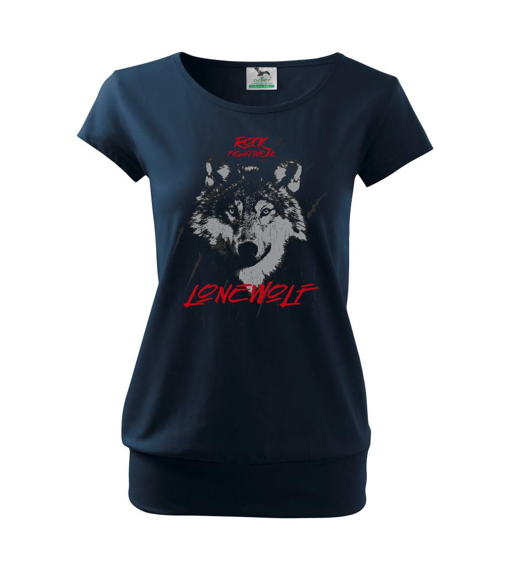 Tričká s vlkom - Wolf fightwear - Voľné tričko city