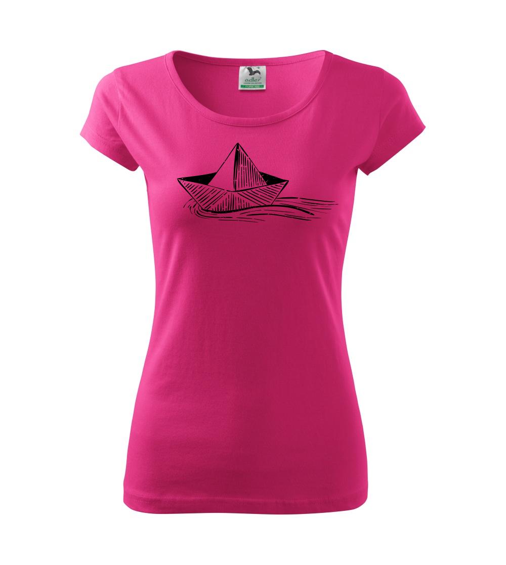 Letná romantika - papierová loďka