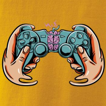 Gamer - mozog v gamepade